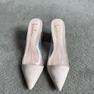 Shilo Tan Suede Pointed-Toe Pumps